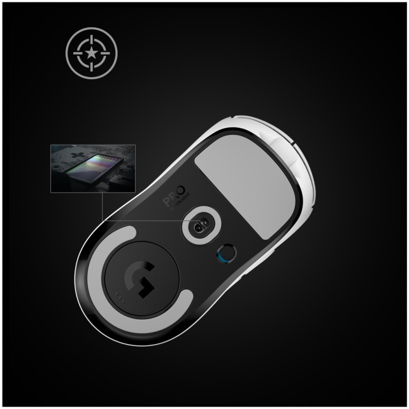 Miš Logitech Gaming Brezžična G PRO X Superlight bela (910-005942) LOGITECH Miš Logitech Gaming Brezžična G PRO X Superlight bela (910-005942)