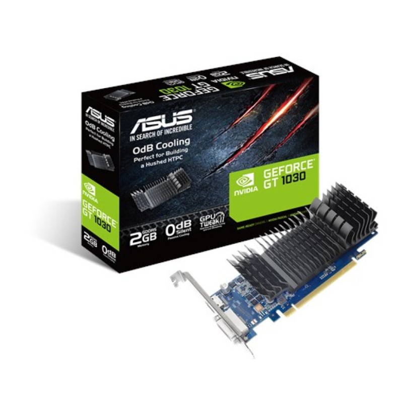 Grafična kartica nVidia GT1030 Asus GT1030-2G-BRK - 2GB DDR5 - low profile silent (90YV0AT0-M0NA00) ASUS Grafična kartica nVidia GT1030 Asus GT1030-2G-BRK - 2GB DDR5 - low profile silent (90YV0AT0-M0NA00)