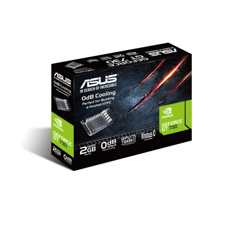 Grafična kartica nVidia GT730 Asus Silent Low Profile - 2GB DDR5 (90YV06N2-M0NA00) ASUS Grafična kartica nVidia GT730 Asus Silent Low Profile - 2GB DDR5 (90YV06N2-M0NA00)
