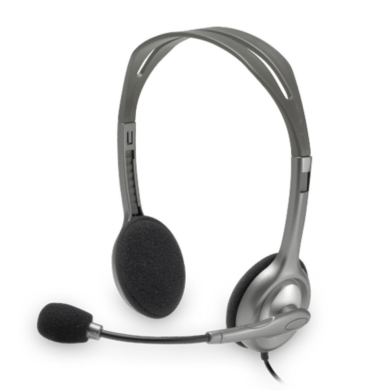 Slušalke Logitech 3.5 H110 stereo z mikrofonom (981-000271) LOGITECH Slušalke Logitech 3.5 H110 stereo z mikrofonom (981-000271)