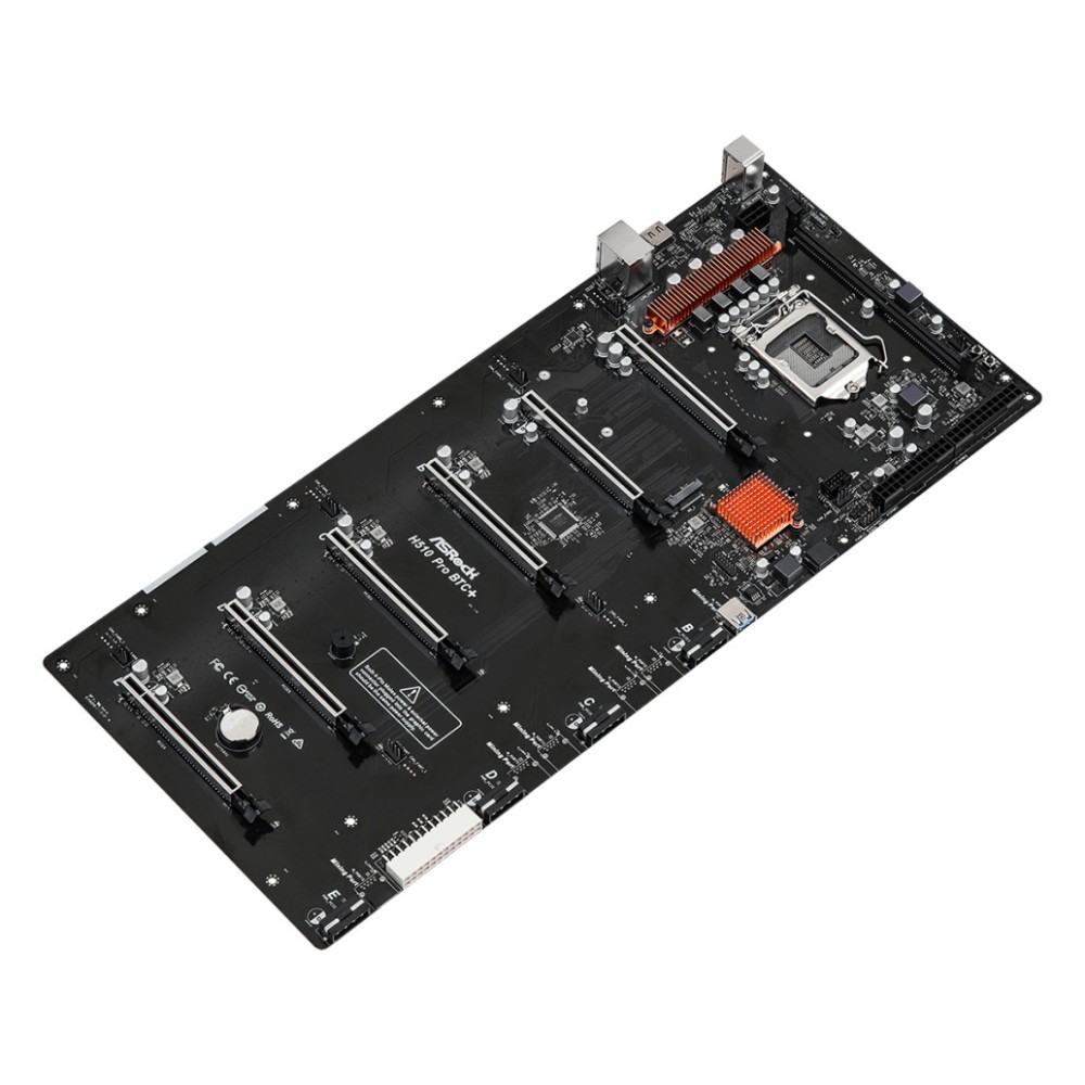 Osnovna plošča 1200 ASRock H510 Pro BTC+ Asrock Osnovna plošča 1200 ASRock H510 Pro BTC+