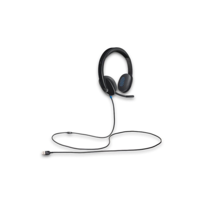 Slušalke Logitech USB H540 z mikrofonom - USB (981-000480) LOGITECH Slušalke Logitech USB H540 z mikrofonom - USB (981-000480)