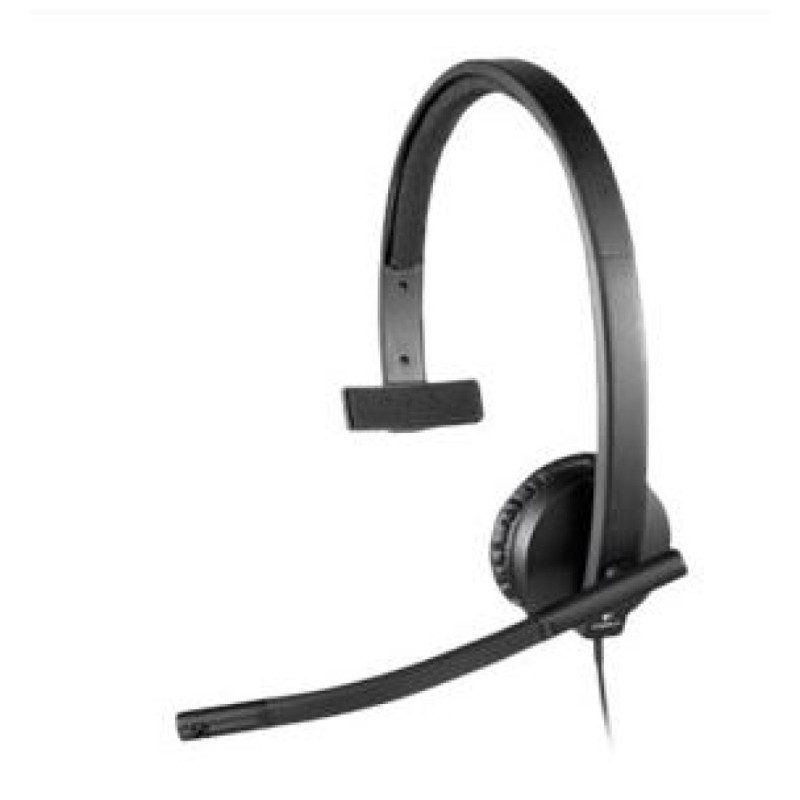 Slušalke Logitech USB H570e mono z mikrofonom (981-000571) LOGITECH Slušalke Logitech USB H570e mono z mikrofonom (981-000571)