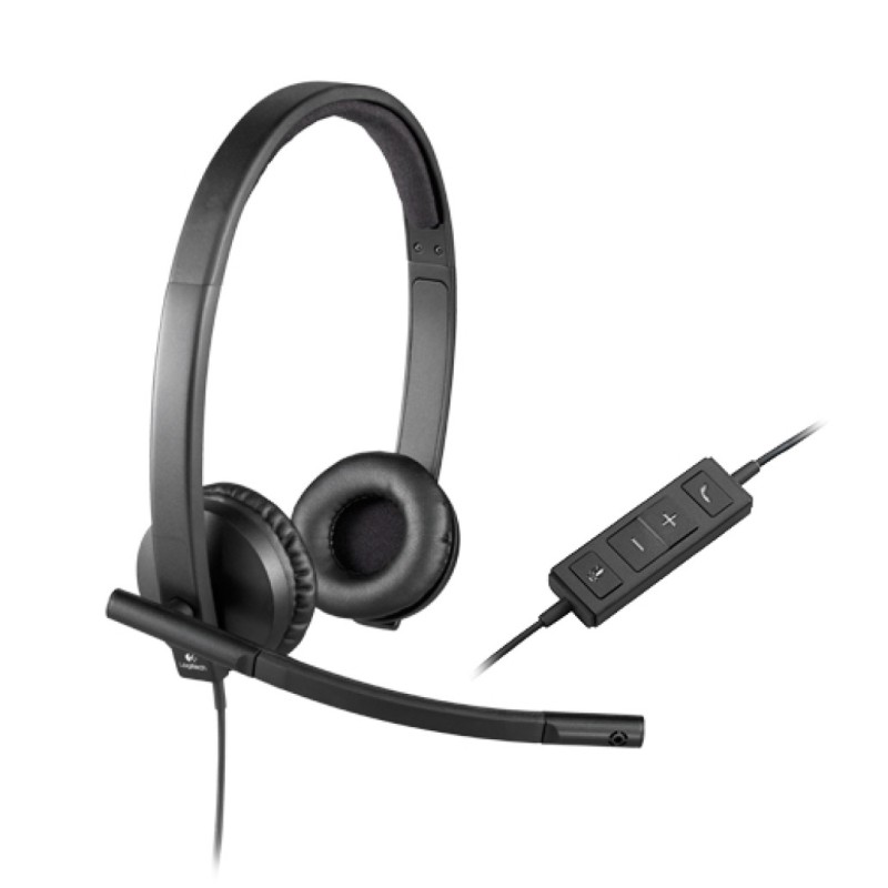 Slušalke Logitech USB H570e stereo z mikrofonom (981-000575) LOGITECH Slušalke Logitech USB H570e stereo z mikrofonom (981-000575)