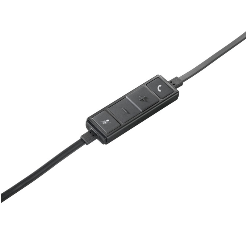 Slušalke Logitech USB H650e Headset mono z mikrofonom (981-000514) LOGITECH Slušalke Logitech USB H650e Headset mono z mikrofonom (981-000514)