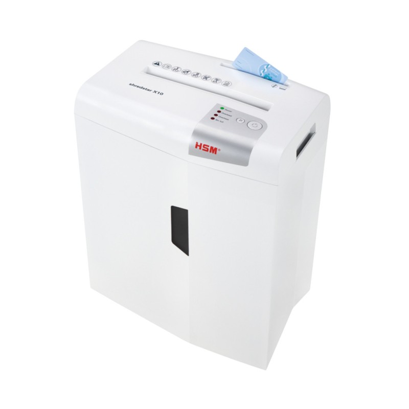 Uničevalec dokumentov HSM X10 do 10 listov 20L 220mm HSM Uničevalec dokumentov HSM X10 do 10 listov 20L 220mm