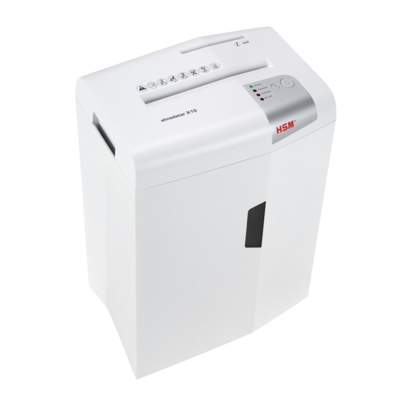 Uničevalec dokumentov HSM X10 do 10 listov 20L 220mm HSM Uničevalec dokumentov HSM X10 do 10 listov 20L 220mm