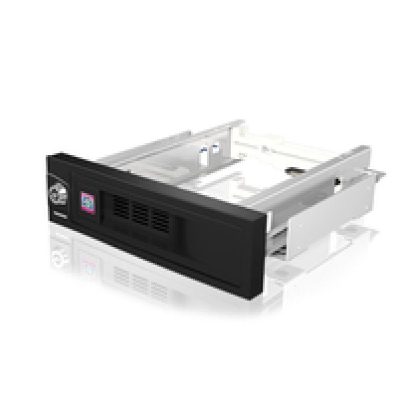 Ohišje za trdi disk 3,5 RACK izmenljivo Icybox IB-168SK-B 5,25 Icy Box Ohišje za trdi disk 3,5 RACK izmenljivo Icybox IB-168SK-B 5,25