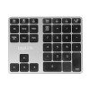 Tipkovnica LogiLink numerična brezžična Bluetooth aluminij - space grey (ID0187)