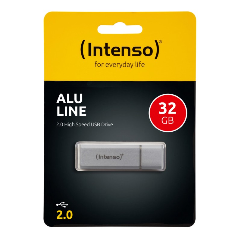 Spominski ključek 32GB USB 2.0 Intenso Alu Line 6,5MB/s aluminij (3521482) INTENSO Spominski ključek 32GB USB 2.0 Intenso Alu Line 6,5MB/s aluminij (3521482)