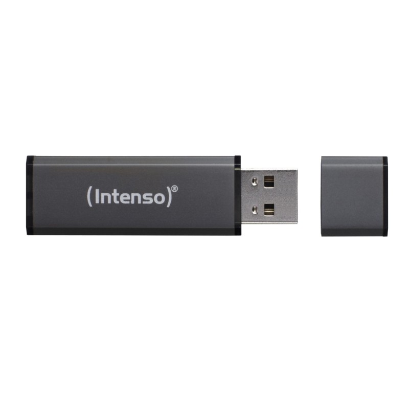 Spominski ključek 32GB USB 2.0 Intenso Alu Line 28MB/s - aluminij/s pokrovčkom/antracit (3521481) INTENSO Spominski ključek 32GB USB 2.0 Intenso Alu Line 28MB/s - aluminij/s pokrovčkom/antracit (3521481)