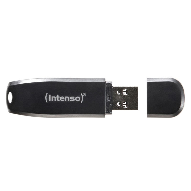 Spominski ključek 32GB USB 3.0 Intenso Speed Line 70MB/s - plastičen/s pokrovčkom/črn (3533480) INTENSO Spominski ključek 32GB USB 3.0 Intenso Speed Line 70MB/s - plastičen/s pokrovčkom/črn (3533480)