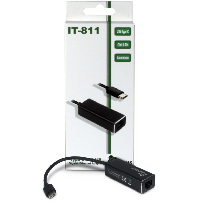 Mrežni adapter USB-C => LAN RJ45 100/1000 Inter-Tech Argus (88885438) Inter-Tech Mrežni adapter USB-C => LAN RJ45 100/1000 Inter-Tech Argus (88885438)