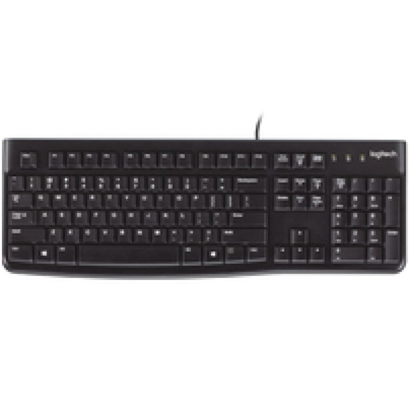 Tipkovnica Žična Logitech K120 SLO | Slovenski nabor znakov črna (920-002642) LOGITECH Tipkovnica Žična Logitech K120 SLO | Slovenski nabor znakov črna (920-002642)
