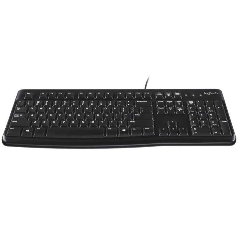 Tipkovnica Žična Logitech K120 SLO | Slovenski nabor znakov črna (920-002642) LOGITECH Tipkovnica Žična Logitech K120 SLO | Slovenski nabor znakov črna (920-002642)