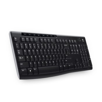 Tipkovnica brezžična Logitech K270 US international | SLO gravura črna (920-003738)