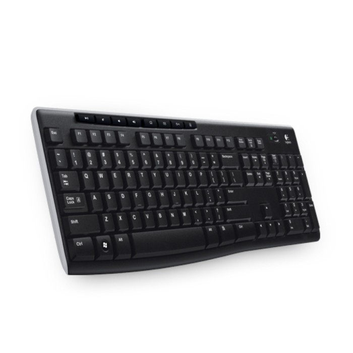 Tipkovnica brezžična Logitech K270 US international | SLO gravura črna (920-003738) Tipkovnica brezžična Logitech K270 US international | SLO gravura črna (920-003738)