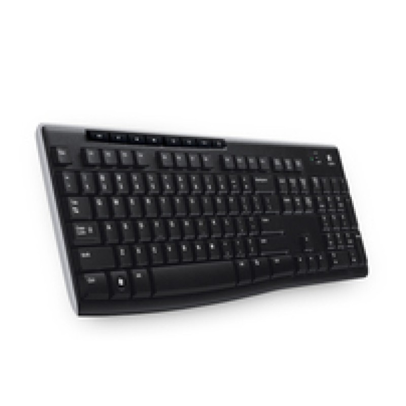 Tipkovnica brezžična Logitech K270 US international | SLO gravura črna (920-003738) LOGITECH Tipkovnica brezžična Logitech K270 US international | SLO gravura črna (920-003738)