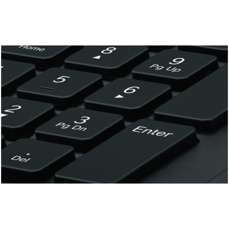 Tipkovnica Žična Logitech K280e US international | SLO gravura črna (920-005217) LOGITECH Tipkovnica Žična Logitech K280e US international | SLO gravura črna (920-005217)