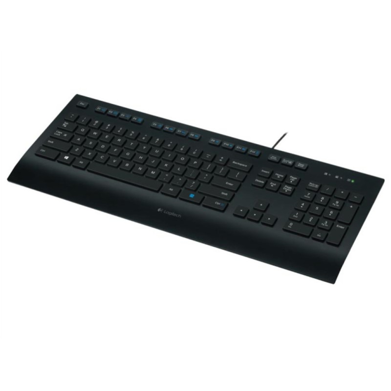 Tipkovnica Žična Logitech K280e US international | SLO gravura črna (920-005217) LOGITECH Tipkovnica Žična Logitech K280e US international | SLO gravura črna (920-005217)
