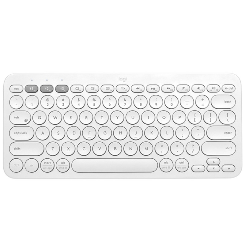 Tipkovnica Logitech K380 Multi-Device, bela, SLO gravura (920-009868) LOGITECH Tipkovnica Logitech K380 Multi-Device, bela, SLO gravura (920-009868)