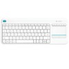 Tipkovnica brezžična Logitech K400 Plus US | bela + Touchpad (920-007128) LOGITECH Tipkovnica brezžična Logitech K400 Plus US | bela + Touchpad (920-007128)
