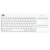 Tipkovnica brezžična Logitech K400 Plus US | bela + Touchpad (920-007128) LOGITECH Tipkovnica brezžična Logitech K400 Plus US | bela + Touchpad (920-007128)