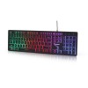 Gaming Tipkovnica Gembird KB-UML-01 US | SLO gravura - črna RGB (KB-UML-01) Gembird Gaming Tipkovnica Gembird KB-UML-01 US | SLO gravura - črna RGB (KB-UML-01)