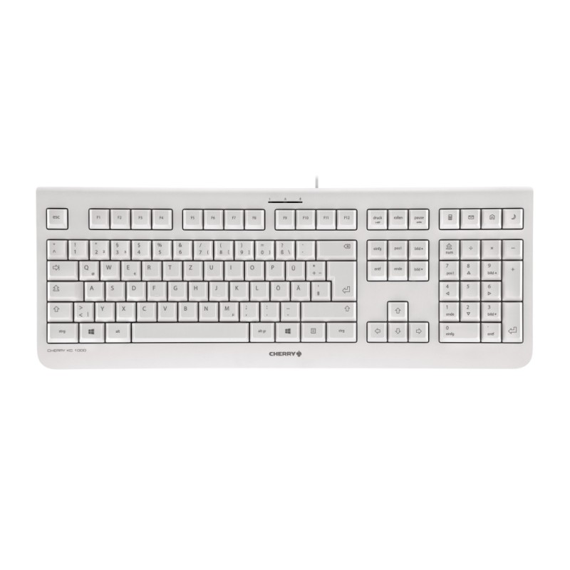 Tipkovnica Cherry KC 1000 bela USB UK SLO gravura (JK-0800GB-0) Cherry Tipkovnica Cherry KC 1000 bela USB UK SLO gravura (JK-0800GB-0)
