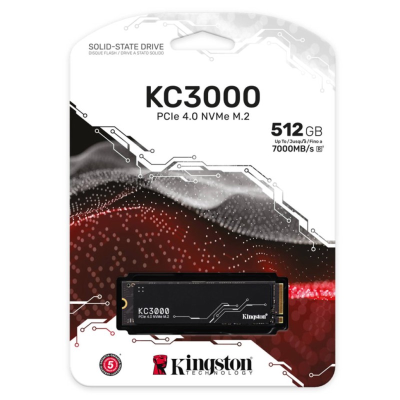 Disk SSD M.2 NVMe PCIe 4.0 512GB Kingston SKC3000S 2280 7000/3900MB/s (SKC3000S/512G) KINGSTON Disk SSD M.2 NVMe PCIe 4.0 512GB Kingston SKC3000S 2280 7000/3900MB/s (SKC3000S/512G)