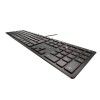 Tipkovnica Cherry KC 6000 Slim črna UK SLO g. - Cherry SX stikala, kvalitetna