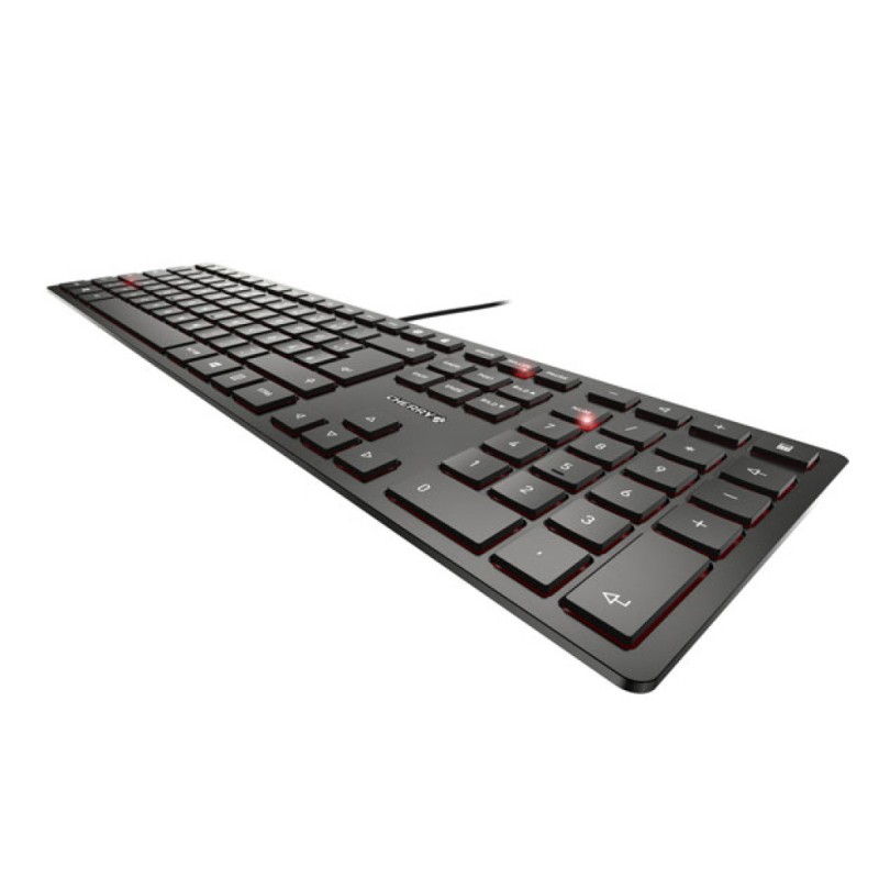 Tipkovnica Cherry KC 6000 Slim črna UK SLO g. - Cherry SX stikala, kvalitetna Cherry Tipkovnica Cherry KC 6000 Slim črna UK SLO g. - Cherry SX stikala, kvalitetna