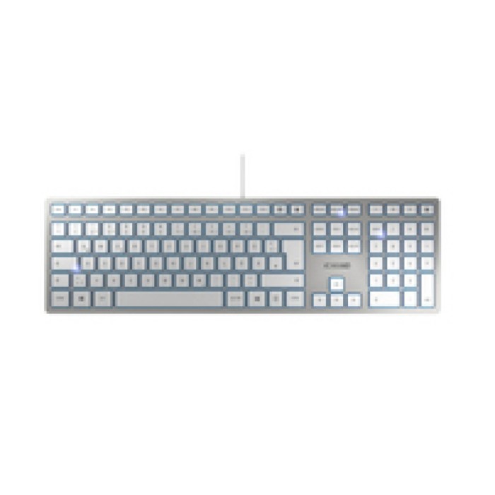 Tipkovnica Cherry USB KC6000 Slim UK Cherry SX stikala srebrna SLO gravura (JK-1600GB-1) Tipkovnica Cherry USB KC6000 Slim UK Cherry SX stikala srebrna SLO gravura (JK-1600GB-1)