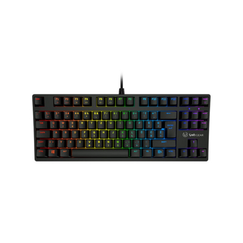 Gaming Tipkovnica Žična UVI PRIDE Mini SLO | Slovenski nabor znakov črna RGB (UVIPRIDEM) UVI Gaming Tipkovnica Žična UVI PRIDE Mini SLO | Slovenski nabor znakov črna RGB (UVIPRIDEM)