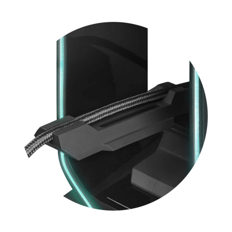 Držalo LC Power za slušalke in bungee za miško RGB LC Power Držalo LC Power za slušalke in bungee za miško RGB
