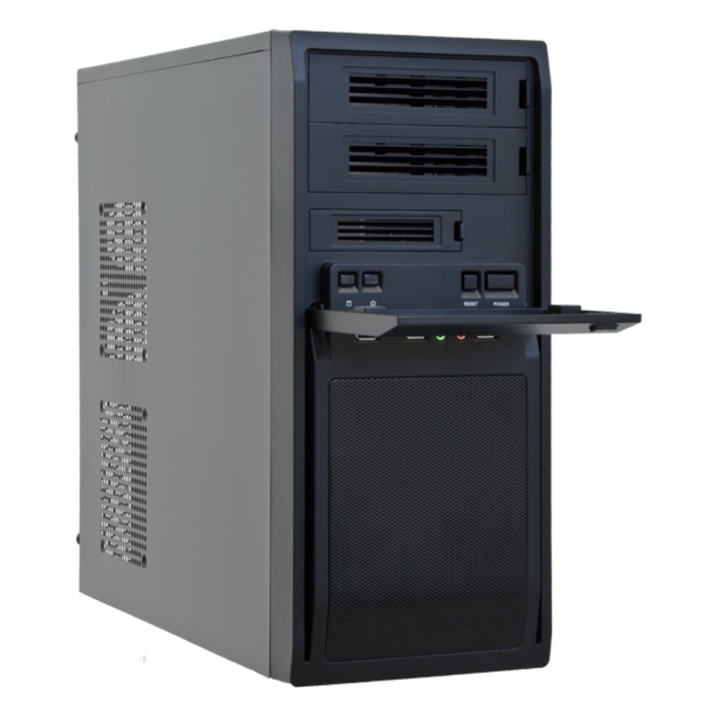Ohišje Chieftec LG-01B-OP  MidiATX - črna