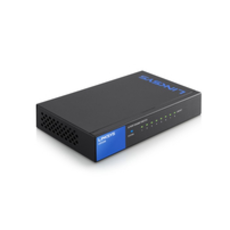 STIKALO 8-PORT Linksys 100/1000 (LGS108-EU-RTL) Linksys STIKALO 8-PORT Linksys 100/1000 (LGS108-EU-RTL)