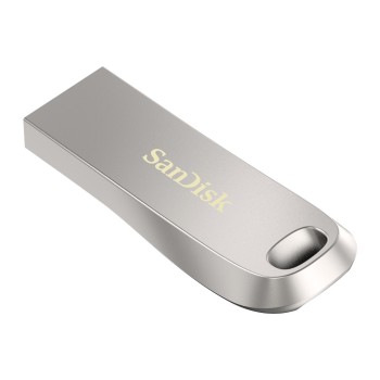 Spominski ključek 32GB USB 3.1 Sandisk Ultra Luxe 150MB/s - kovinski/brez pokrovčka/srebrn (SDCZ74-032G-G46)