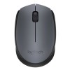 Miš Logitech brezžična optična za notesnike M170 siva (910-004642) LOGITECH Miš Logitech brezžična optična za notesnike M170 siva (910-004642)