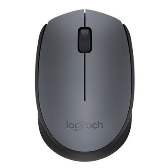 Miš Logitech brezžična optična za notesnike M170 siva (910-004642) Miš Logitech brezžična optična za notesnike M170 siva (910-004642)