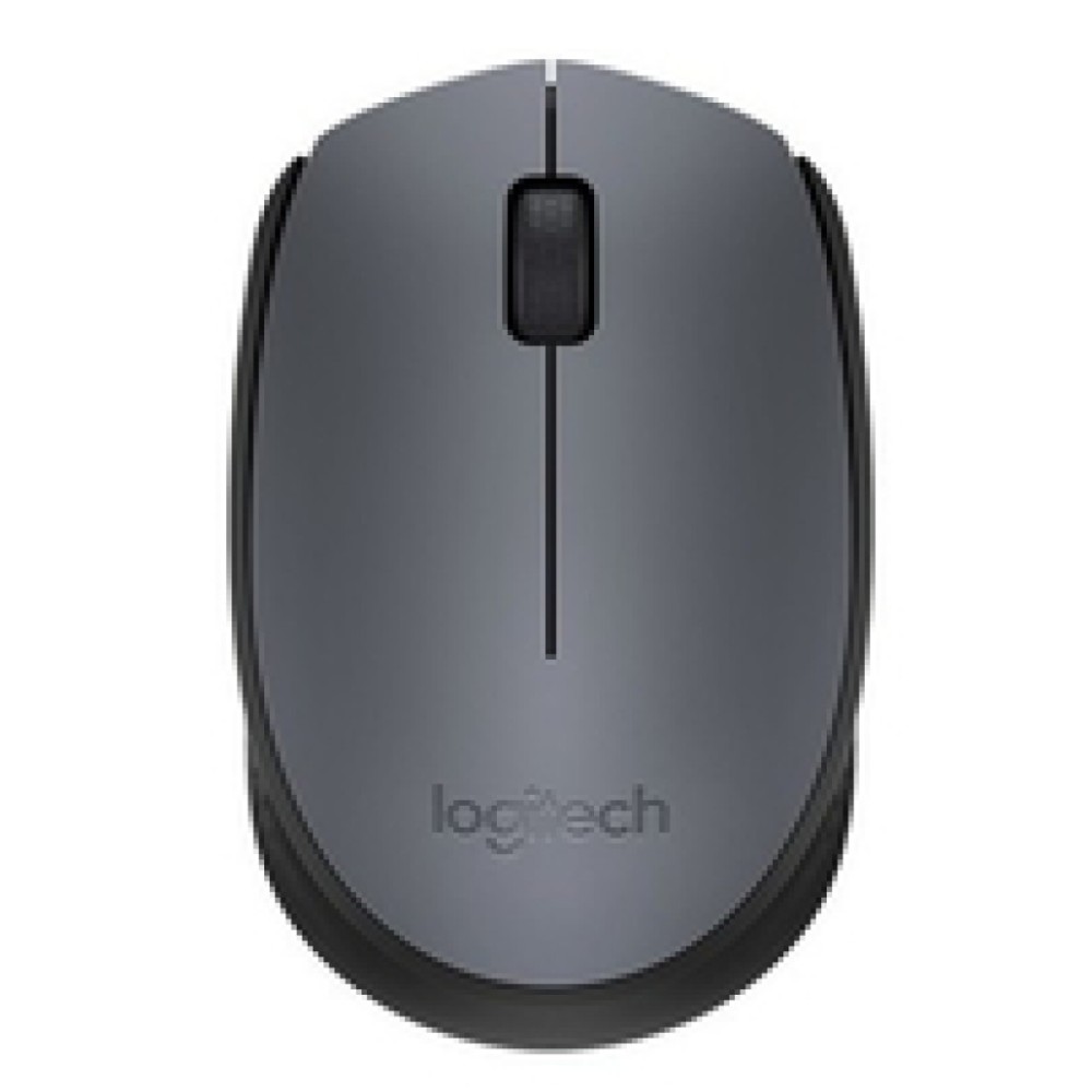Miš Logitech brezžična optična za notesnike M170 siva (910-004642) LOGITECH Miš Logitech brezžična optična za notesnike M170 siva (910-004642)