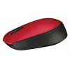 Miš Logitech brezžična optična za notesnike M171 rdeča nano (910-004641) LOGITECH Miš Logitech brezžična optična za notesnike M171 rdeča nano (910-004641)
