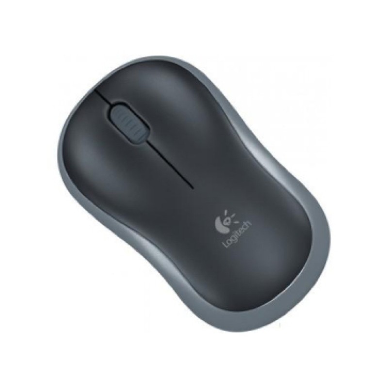 Miš Logitech brezžična za notesnike M185 siva nano (910-002238) LOGITECH Miš Logitech brezžična za notesnike M185 siva nano (910-002238)