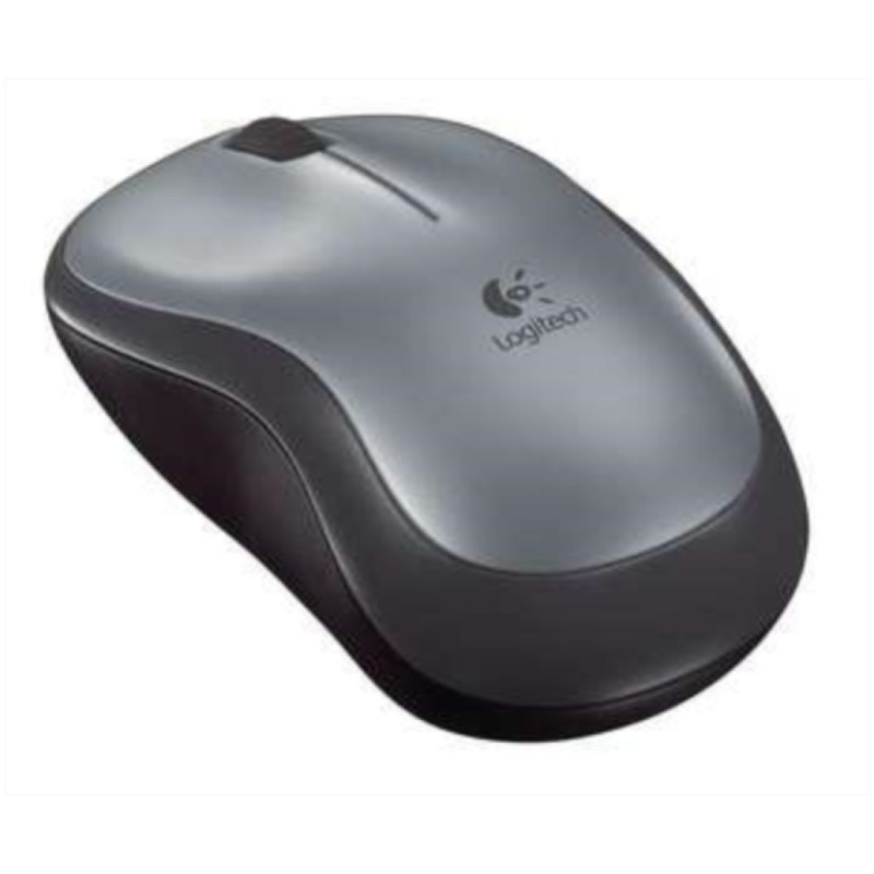 Miš Logitech brezžična M185 za notesnike siva nano (910-002235) LOGITECH Miš Logitech brezžična M185 za notesnike siva nano (910-002235)