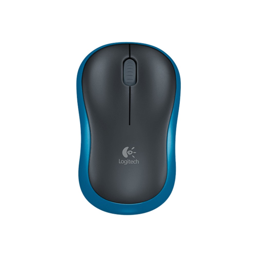 Miš Logitech brezžična M185 za notesnike modra nano (910-002236) LOGITECH Miš Logitech brezžična M185 za notesnike modra nano (910-002236)