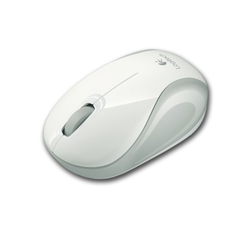 Miš  Logitech NoteBook Brezžična M187 optična nano bela (910-002736)