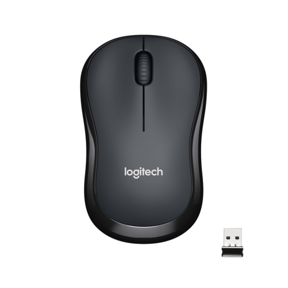 Miš brezžična za notesnike Logitech M220 silent črna (910-004878) LOGITECH Miš brezžična za notesnike Logitech M220 silent črna (910-004878)