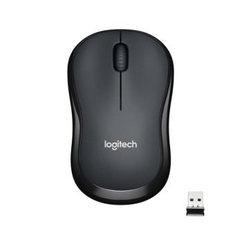 Miš brezžična za notesnike Logitech M220 silent črna (910-004878)