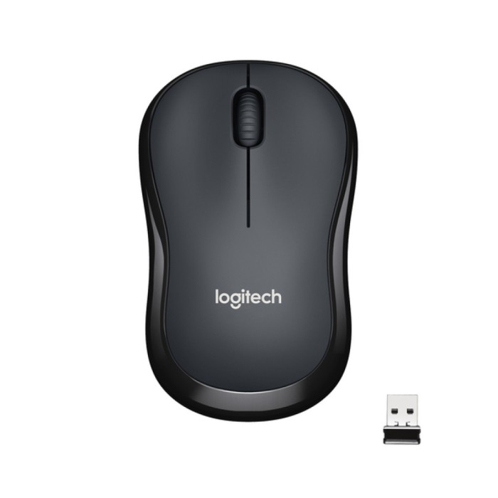 Miš brezžična za notesnike Logitech M220 silent črna (910-004878) Miš brezžična za notesnike Logitech M220 silent črna (910-004878)