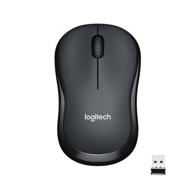 Miš brezžična za notesnike Logitech M220 silent črna (910-004878) LOGITECH Miš brezžična za notesnike Logitech M220 silent črna (910-004878)